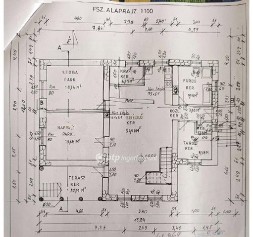 Eladó családi ház, Monostorapátin 89.9 M Ft, 7 szobás