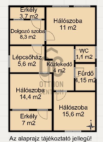 Eladó családi ház, Nagykanizsán 66.9 M Ft, 5 szobás