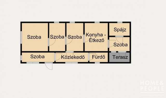 Eladó családi ház, Makón 34.5 M Ft, 4 szobás