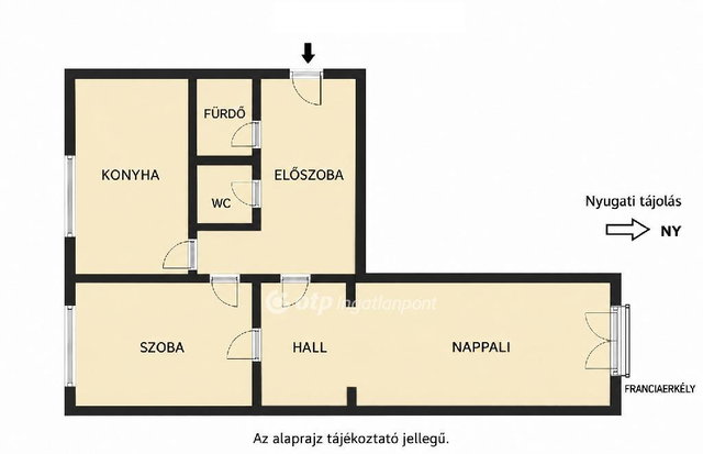 Eladó panellakás, Budapesten, XI. kerületben 69.5 M Ft, 2 szobás
