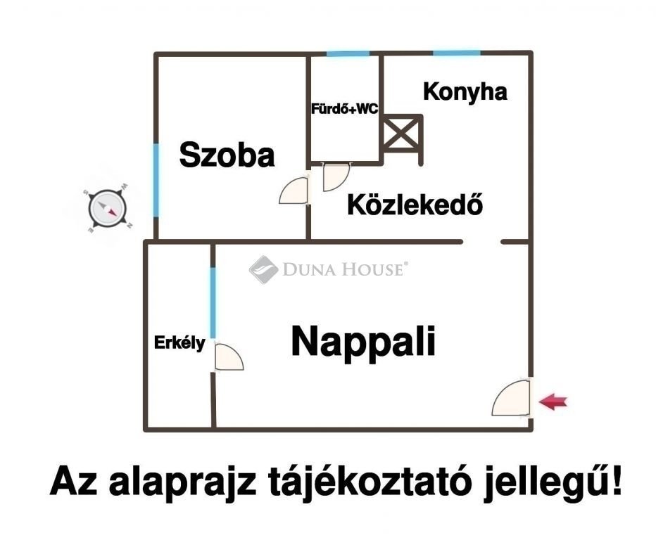 2 hálószoba · 56 m² · 63.500.000 Ft