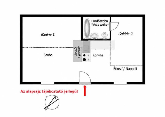 Eladó téglalakás, Budapesten, VIII. kerületben 54.9 M Ft