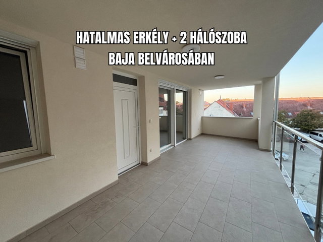Eladó téglalakás, Baján 69 M Ft, 2 szobás