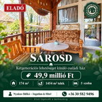 Eladó családi ház, Sárosdon 49.9 M Ft, 5 szobás
