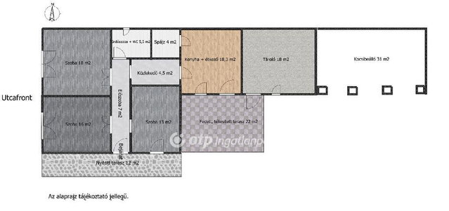 Eladó családi ház, Mezőfalván 58 M Ft, 3 szobás