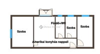 Eladó téglalakás, Komlón 41 M Ft, 3 szobás