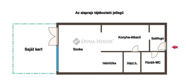 Eladó téglalakás, Harkányban, Kossuth Lajos utcában 49.99 M Ft
