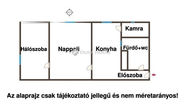 Eladó téglalakás, Dunakeszin 64.99 M Ft, 2 szobás