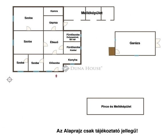 Eladó családi ház, Sülysápon 61.9 M Ft, 3+1 szobás