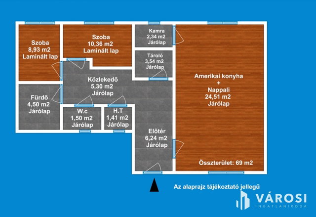 Eladó téglalakás, Hódmezővásárhelyen 26.91 M Ft, 1 szobás