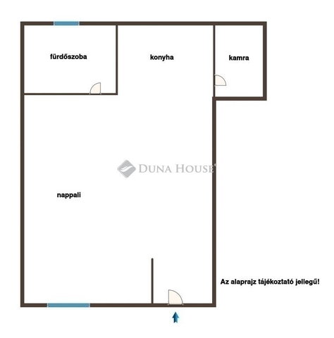 Eladó téglalakás, Vecsésen 40 M Ft, 1 szobás