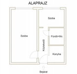Eladó panellakás, Debrecenben 35.5 M Ft, 2 szobás