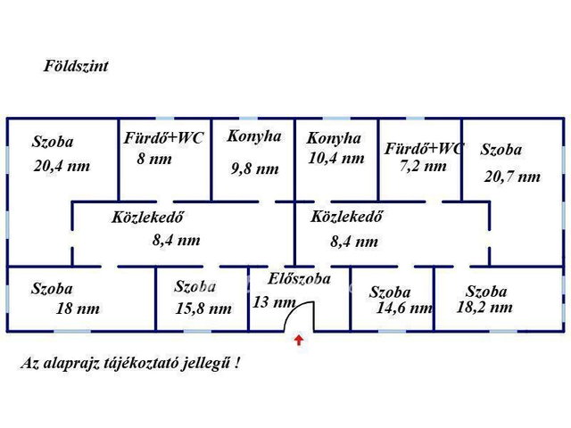 Eladó családi ház, Tóalmáson 60 M Ft, 12 szobás