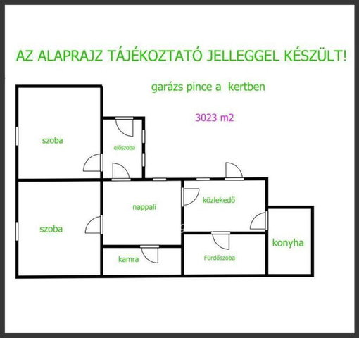 Eladó családi ház, Pocsajon 9.5 M Ft, 2+1 szobás