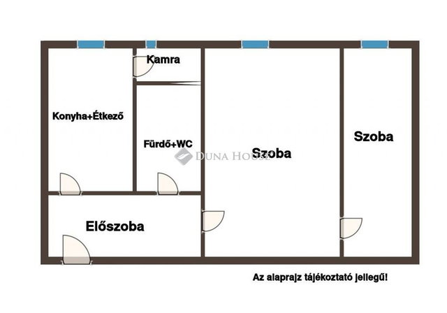 Eladó téglalakás, Dunaújvárosban 30.99 M Ft, 2 szobás
