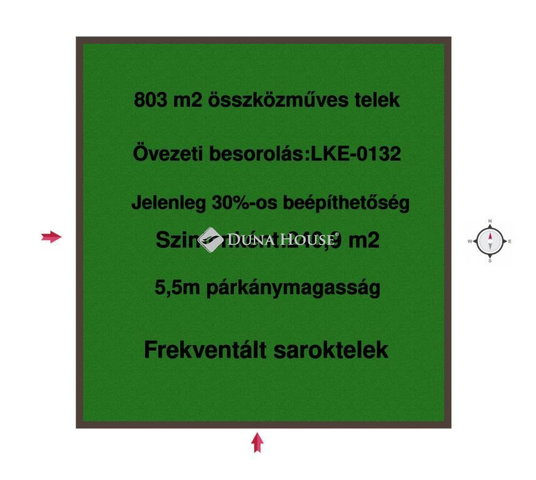 Eladó telek, Kecskeméten 65 M Ft / költözzbe.hu