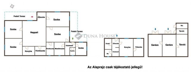 Eladó családi ház, Sülysápon 91.5 M Ft, 6+1 szobás