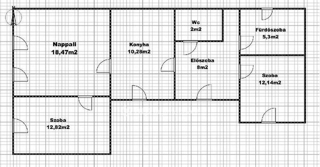 Eladó családi ház, Sarudon 25.99 M Ft, 2 szobás