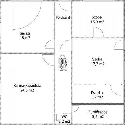 Eladó családi ház, Parádon 69.9 M Ft, 6 szobás