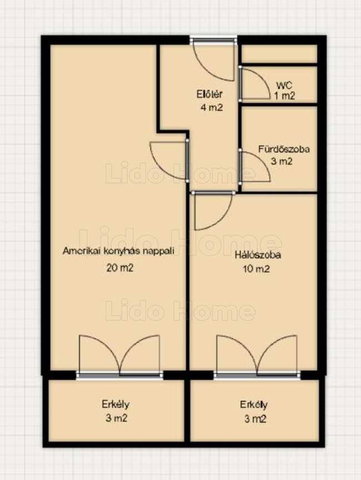 Kiadó téglalakás, albérlet, Siófokon 250 E Ft / hó, 2 szobás