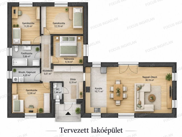 Eladó telek, Kecskeméten 14.99 M Ft, 5 szobás