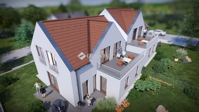 Eladó ikerház, Nemesvámoson 135 M Ft, 5 szobás