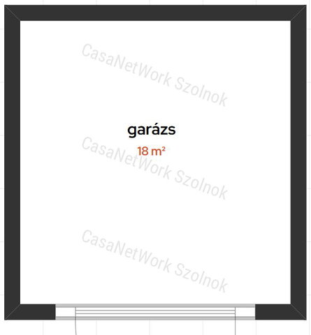 Eladó garázs, Szolnokon 7.999 M Ft, 1 szobás
