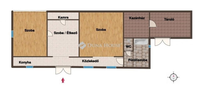 Eladó családi ház, Ócsán 45 M Ft, 3 szobás