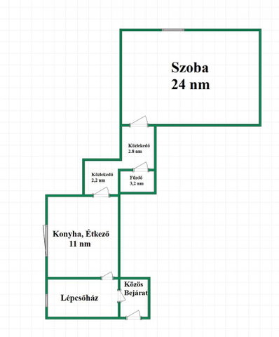 Eladó téglalakás, Dunakeszin 39 M Ft, 2 szobás