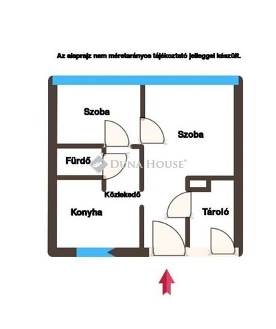 Eladó téglalakás, Miskolcon 33.9 M Ft, 1+1 szobás