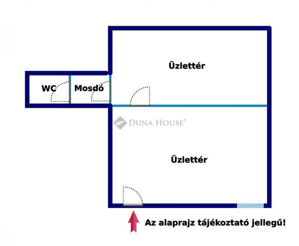 Kiadó üzlethelyiség, Gyönkön 60 E Ft / hó