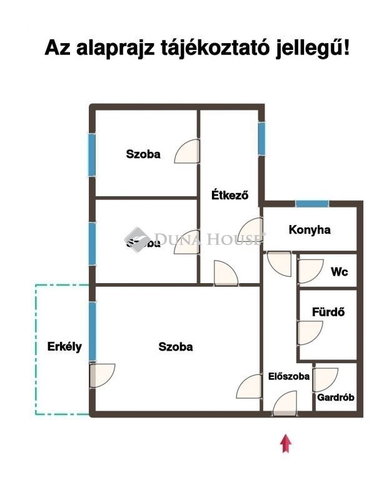 Eladó panellakás, Budapesten, X. kerületben 64.9 M Ft, 3 szobás