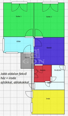 Eladó családi ház, Sántoson 69.5 M Ft, 2 szobás