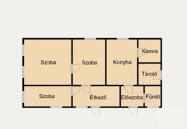 Eladó családi ház, Makón 14.9 M Ft, 3 szobás