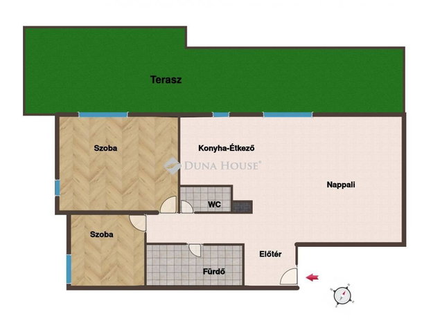 Eladó téglalakás, Herenden 89 M Ft, 3 szobás