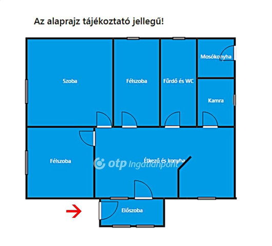 Eladó családi ház, Mezőtúron 19.9 M Ft, 1+2 szobás
