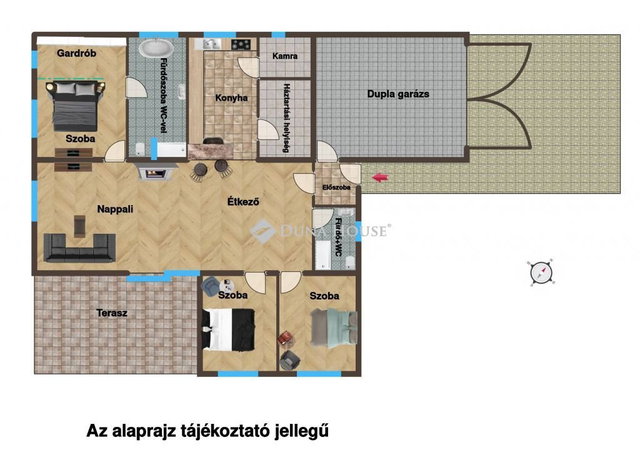 Eladó családi ház, Sikátoron 33.5 M Ft, 4 szobás