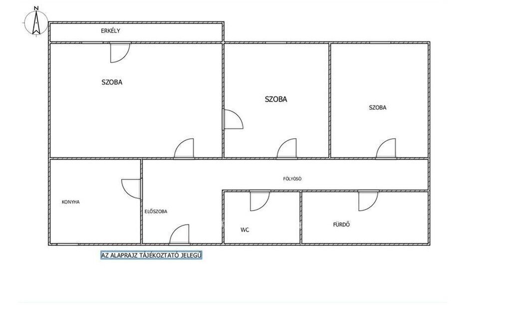 1 bed · 62m² · 58.900.000 ft