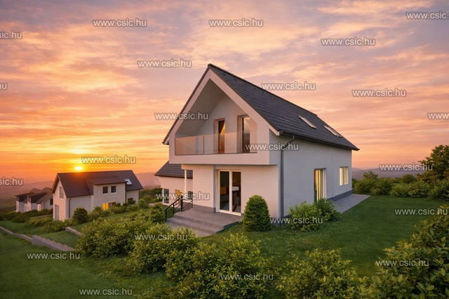 Eladó ikerház, Pilisborosjenőn 225 M Ft, 4+1 szobás