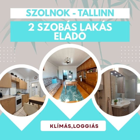Eladó téglalakás, Szolnokon 35.9 M Ft, 2 szobás