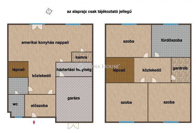 Eladó ikerház, Mogyoródon 205 M Ft, 4 szobás
