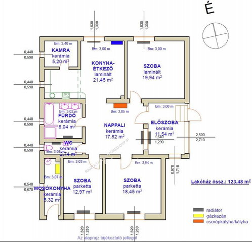 Eladó családi ház, Tiszacsegén 65 M Ft, 8 szobás
