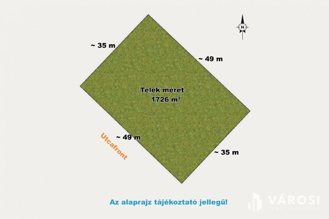 Eladó telek, Zsombón 9.99 M Ft / költözzbe.hu