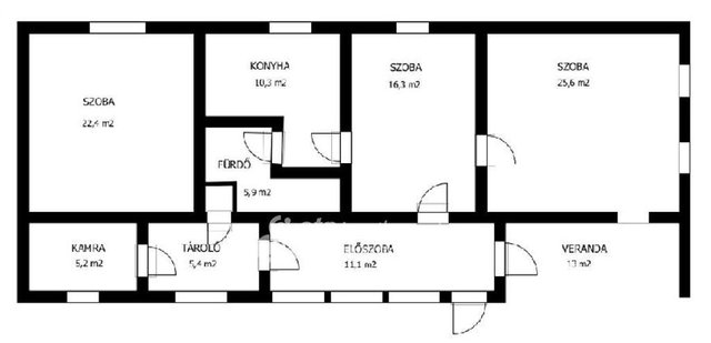 Eladó családi ház, Szentesen 15.9 M Ft, 3 szobás