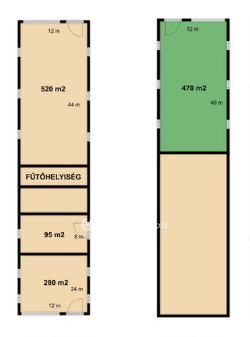 Kiadó ipari ingatlan, Tarjánon 313 E Ft / hó