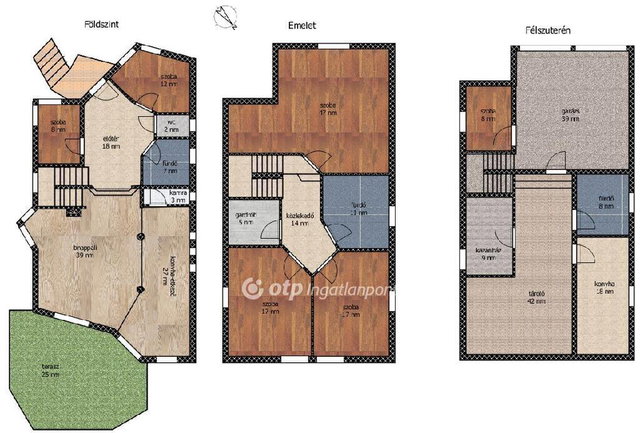 Eladó családi ház, Érden 228.2 M Ft, 7 szobás