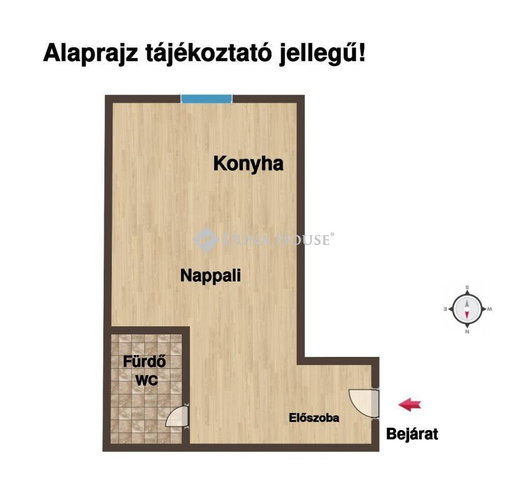 Eladó téglalakás, Budapesten, VIII. kerületben 42.6 M Ft