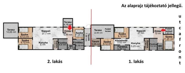Eladó ikerház, Szigethalmon 89 M Ft, 4 szobás