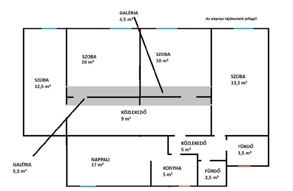5 bed · 88m² · 135.000.000 ft
