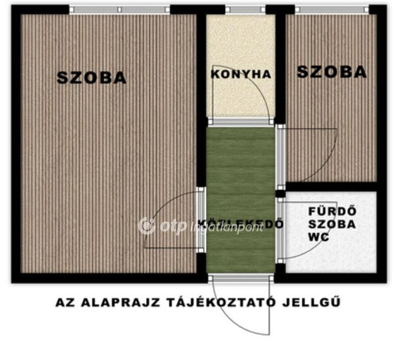 Eladó panellakás, Nyíregyházán 29.9 M Ft, 1+1 szobás